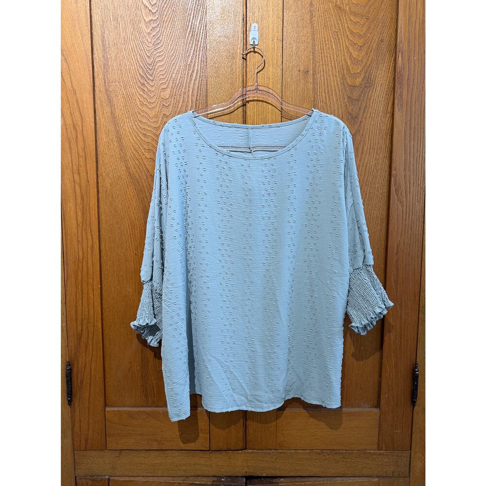 Blue Dress Shirt | Women's 3XL